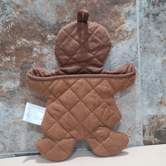 St Nicholas Square Gingerbread Oven Mitt - Picture 2 of 11